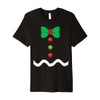 Gingerbread Man Christmas Holiday Costume Premium T-Shirt