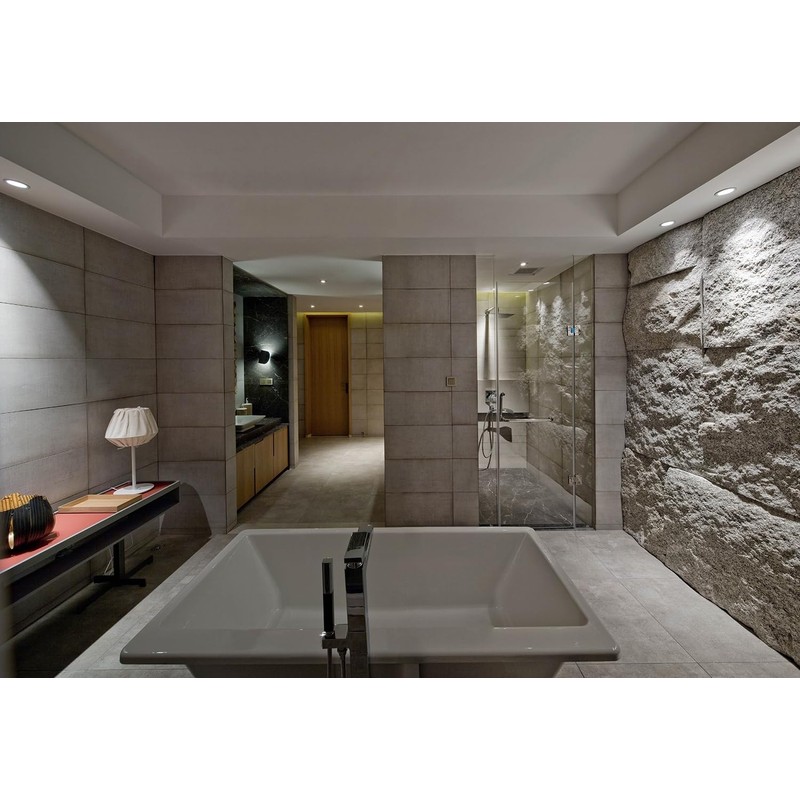 TOGU SUS304 Stainless Steel 6 "Shower Door Handle 18" Towel