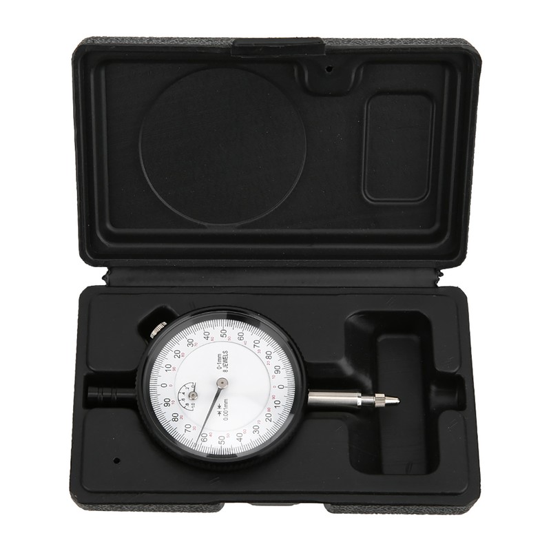 8 Jewels Shockproof Dial Indicator 0.001mm 0‑1mm Dial Gauge Measuring