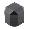 Aluminum Cue Chalk Holder Clip Octagon Universal 3 Layers Billiard