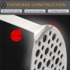 Starchef Masher Ricer,Stainless Steel Masher Ricer with Soft Handle, Baby