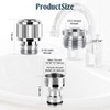 Faucet Quick Adapter Connector with Aerator,Sink Faucet to Shower Hose/Garden
