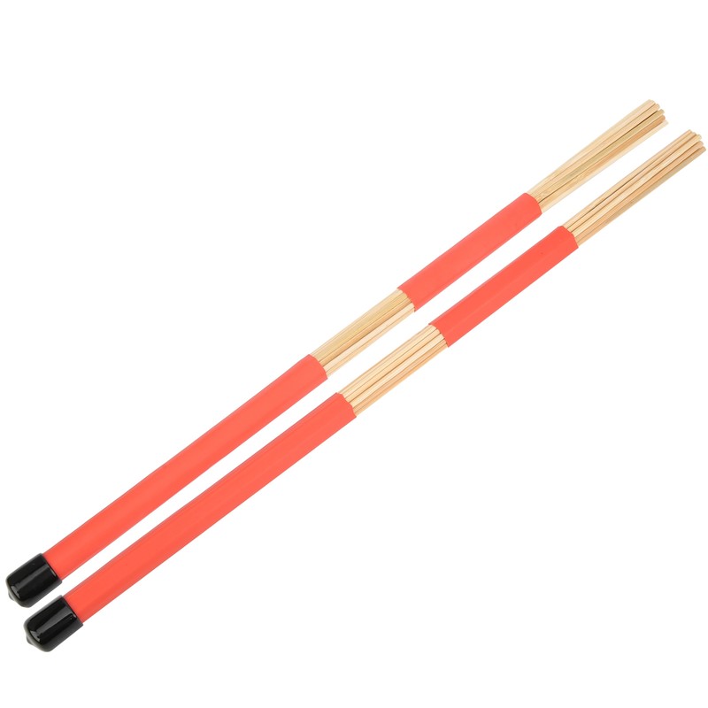 Drum Stick Brush Set Jazz Retractable Metal Wire 19 Beam