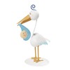 Stork Blue, Approx. 18 cm, Metal