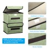 PATIKIL Fabric Collapsible Storage Bin 10.2 x 7.5 x 6.3