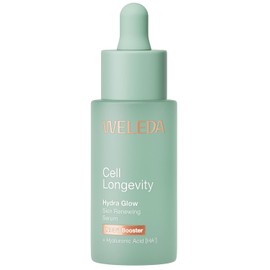 WELEDA Cell Longevity Hydra Glow Skin Renewing Serum - Face Care Serum with [NAD+ ] Booster & Hyaluronic Acid Refines Pores & Moisturises (Natural Cosmetics, Vegan, 30 ml)