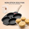 Bobikuke Fried Egg Pan, Egg Frying Pan with Lid Nonstick