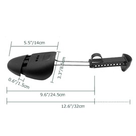 FONHERILI Shoe Trees Men Stretcher Holder Shaper Support with A Shoe Bag (20 Pairs Men, Black)