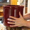 Ohio Stoneware Pickling Fermentation Crock, Handmade for Food Preservation Storage