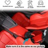 Hudiriy ABS Center Console Protector Pad Automobile Waterproof Armrest Box