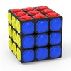 Willking 3X3x3 Magic Cube Tactile Cube for Blind 3D Embossed