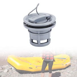 Boat Air Valve, Kayak Valve Replacement 1 Piece PVC Air Gas Valve Cover Replacement for Dinghy, Inflatable Boat, Kayak Canoe, #204