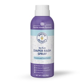 Doctor Butler's Baby Diaper Rash Spray – No-Rub Sprayable Diaper Rash Ointment to Prevent and Treat Rashes, Skin Protectant Spray with Touch Free Application* (5oz)