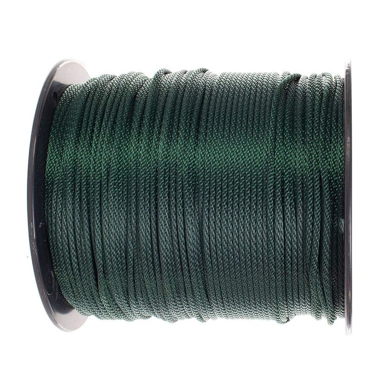 Golberg Solid Braid Nylon Rope - (Hunter Green, 3/16 Inch