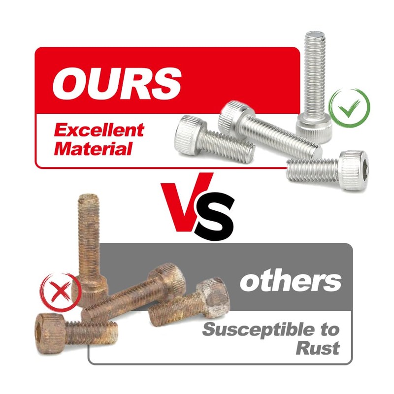 Xitomer Engine Left+Right Cover Bolt Kits Compatible with RD400 1976-1980