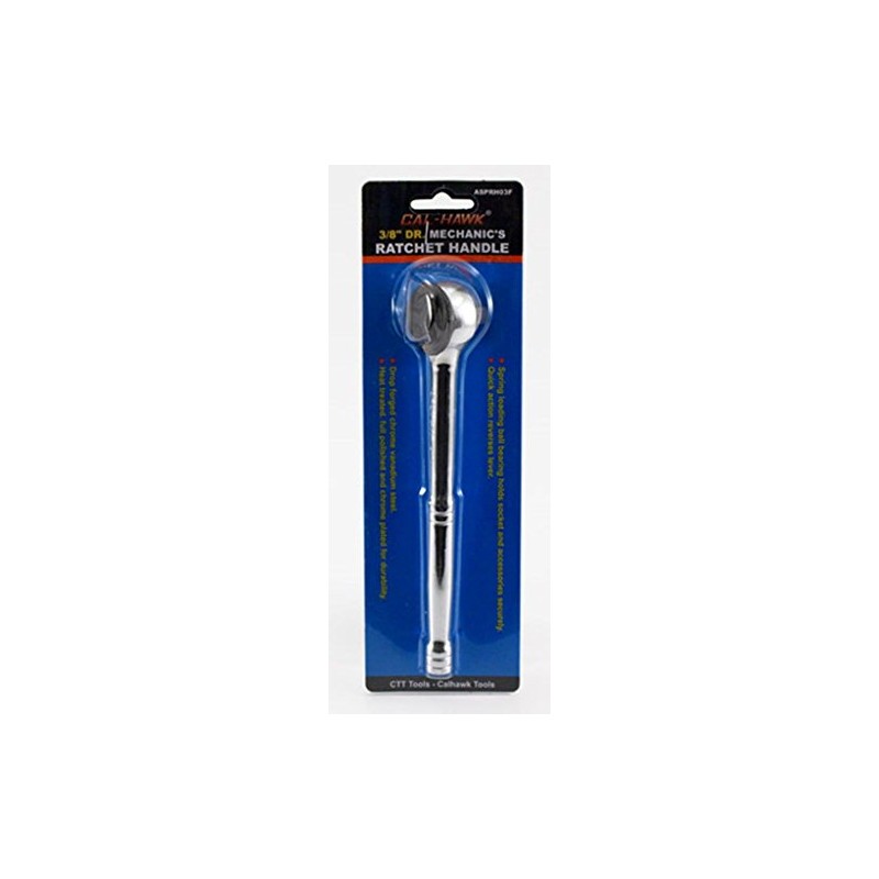 Cal Hawk Tools ASPRH03F 3/8-Inch Drive Heavy-Duty Ratchet Handle