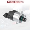 X AUTOHAUX Fuel Pressure Regulator Valve Black Silver Tone Fit
