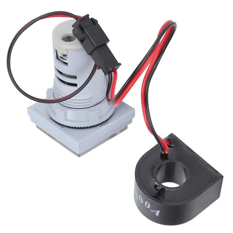 Current Signal Indicator Universal 3‑Display Square Lamp Light 60~500V AC