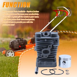 Mtanlo Cylinder Piston Kit 41 mm for Partner 33 350 351 352 370 371 382 390 391 401 Formula 400 420 421 422 PN 530 01 25-52 530 03 799 -35 5 30 01 24-24 530 06 97-20 530 07 14-11 5300715-79