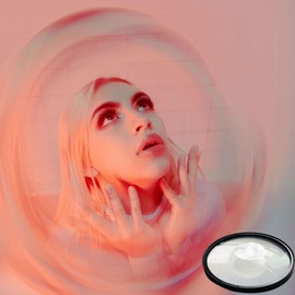 Camera Vortex Effect Filter 77 mm Prism Photography Accessories Film and TV Bokeh Props Curved Light Kaleidoscope Split Image, 58/67/77/82 mm