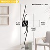 Sovinzert Modern LED Vanity Lights 31.5Inches Modern Bathroom Vanity Light