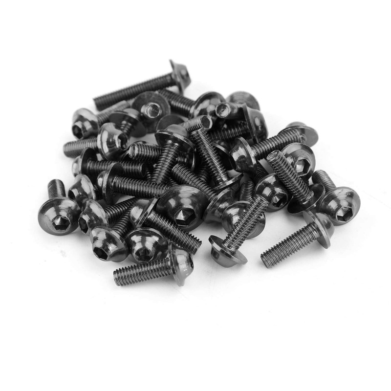 Bruce & Shark 158pcs Motorcycle Sport Bike Windscreen Fairing Bolt