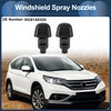 INFINAUTO Windshield Washer Nozzle Front Windshield Spray Nozzles Wiper Spray