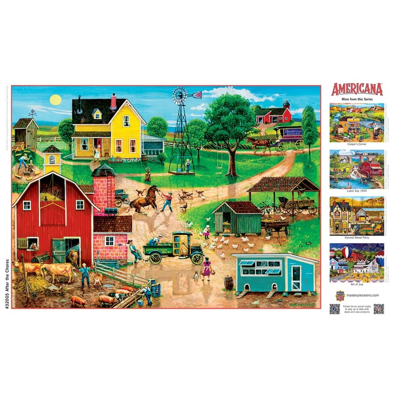 Masterpieces 500 Piece EZ Grip Jigsaw Puzzle for Adults, Family,