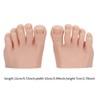 predolo Practice Fake Foot Model for Nails Tips Multifunctional Soft