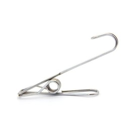 Wire Pegs Stainless Steel HOOK Pegs 10cm long - 304 Grade (20 pegs)