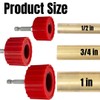 Drill Copper Pipe Cleaner 1/2", 3/4", 1" – Plumbing Tools,