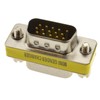 kenable Gender Changer - HD15 (15pin) SVGA VGA Coupler Male