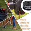 2Pcs Replacement Strimmer Line,Compatible with Bosch Advanced Grasscut 36, Art