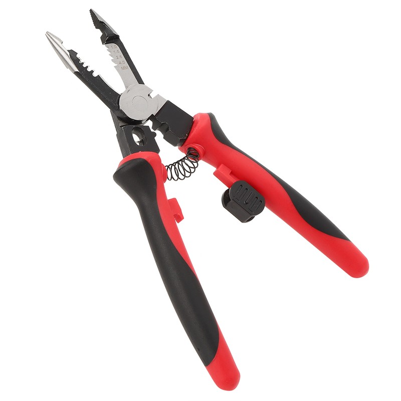 6 in 1 Steel Wire Stripper MultiFunctional Crimping Pliers Cutter
