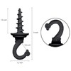 OBSTKUCHEN Heavy Duty Ceiling & Wall Mount Hangers, Swag Style