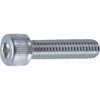 TRUSCO B44-0315 Hex Socket Bolts, Stainless Steel, Half-Threaded, Size M3 x 0.6 (15 mm), Pack of 52
