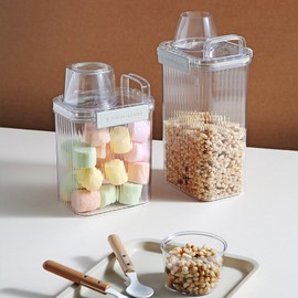 Faro sealed locking handle mixed grain storage container (2 sizes), 1300ml / 파로 밀폐 잠금핸들 잡곡보관통(2size), 1300ml