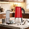 Suiitat Moka Pot, 6 Cups (10.6 oz) Stovetop Espresso Maker,