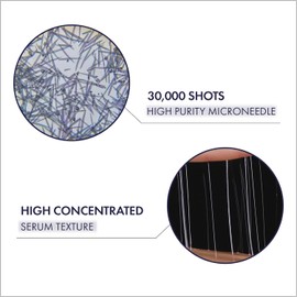 TOSOWOONG Real Spicule Ampoule with 30,000 Shots, Niacinamide, Panthenol, Liquid Skin Booster Serum, Korean Skincare, 30ml, 1.01 fl. oz.