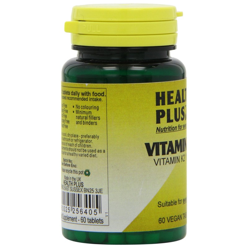 Health Plus Vitamin K2 100µg Joint and Bone Health Supplement