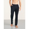 DAVID ARCHY Men's Cotton Pajama Pants Lightweight Sleepwear Bottoms with