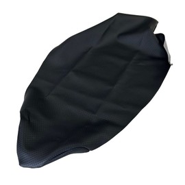 Kawasaki KLX125 (LX125C) D-Tracker 125 (LX125D) (2009-2016) (Refill) Special Design Seat Cover, Made in Japan (Thick Fabric) [Fabric Color: (Embossed Black)] Replacement Type CHRIS-KCH5601-C80