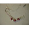Unbranded Walleye Slow Death Quick Change Crawler Harness (Red and White Beads)