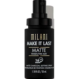 Milani Make it Last Matte Charcoal Setting Spray 1.18 fl oz (Pack of 1) Travel size
