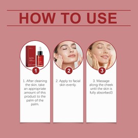 NAD+ Peptide Firming Serum for Face and Neck, Anti-Aging Serum with NAD Peptide, Wrinkle Appearance, Elasticity and Pore Care (1PC, 30ml)