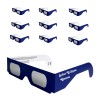 GottaHaveit Solar Eclipse Glasses Blue 10 Pack Sz_One Size_Dark Blue