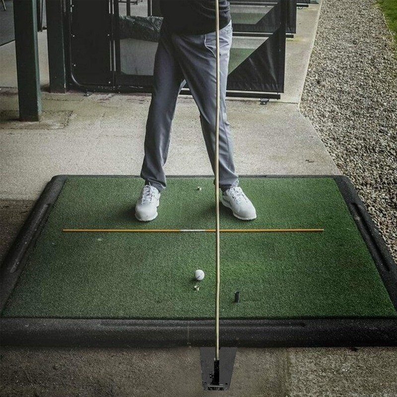 AMRTA Golf Practice Swing Trainer Plate Durable Metal Professional Practice
