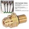 M18x1.5 Thread CO2 Cylinder Refill Adapter Pin Valve Converter Accessories