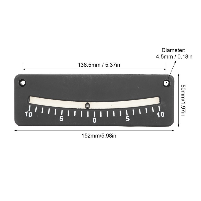 Bubble Level Adhesive 10 Degree Mini Small RV Graduated Leveler