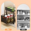 Dreamhigh Kitchen Cabinet Organiser, Extendable, Base Cabinet Organiser with Double